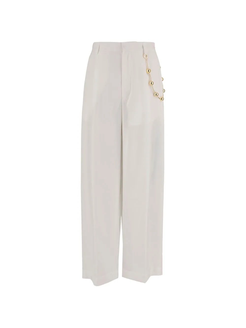 Danielle Chain-Detail Palazzo Pants by DARKPARK