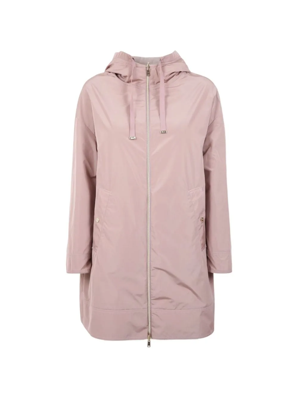 Hooded Drawstring Jacket by Herno