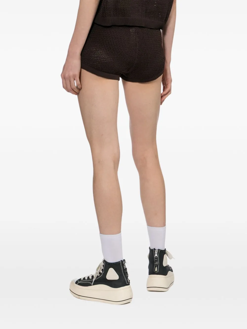 Knitted Crochet Shorts by adidas