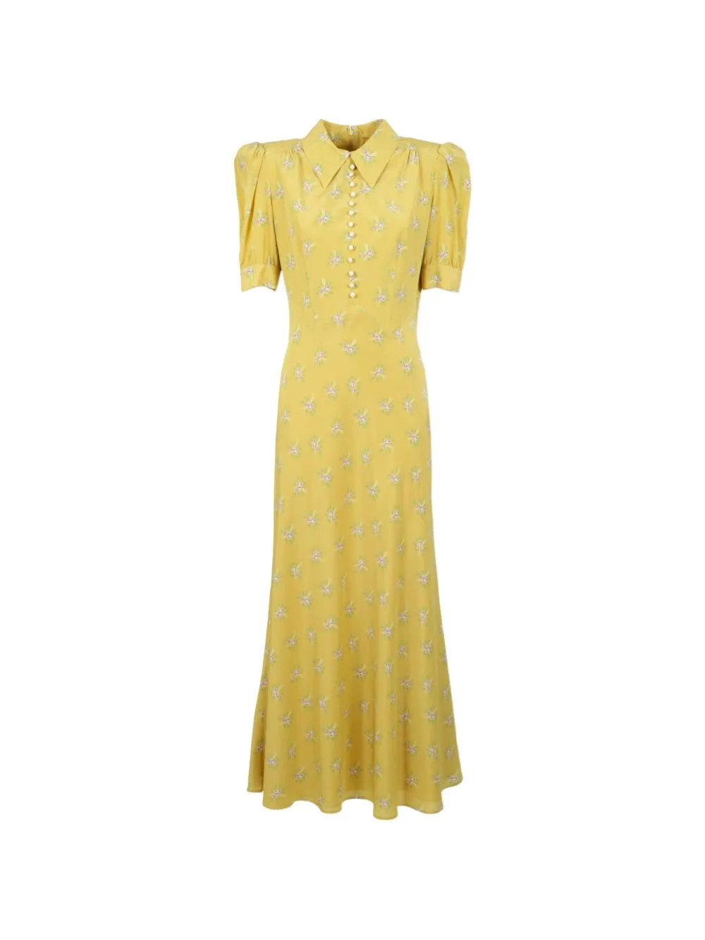 Printed Midi Dress by Alessandra Rich