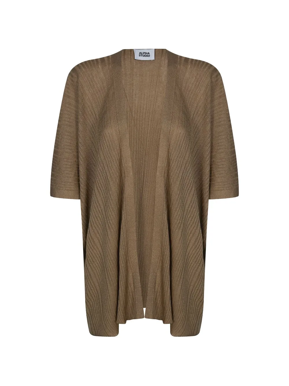 Ribbed Cardigan by ALPHA STUDIO