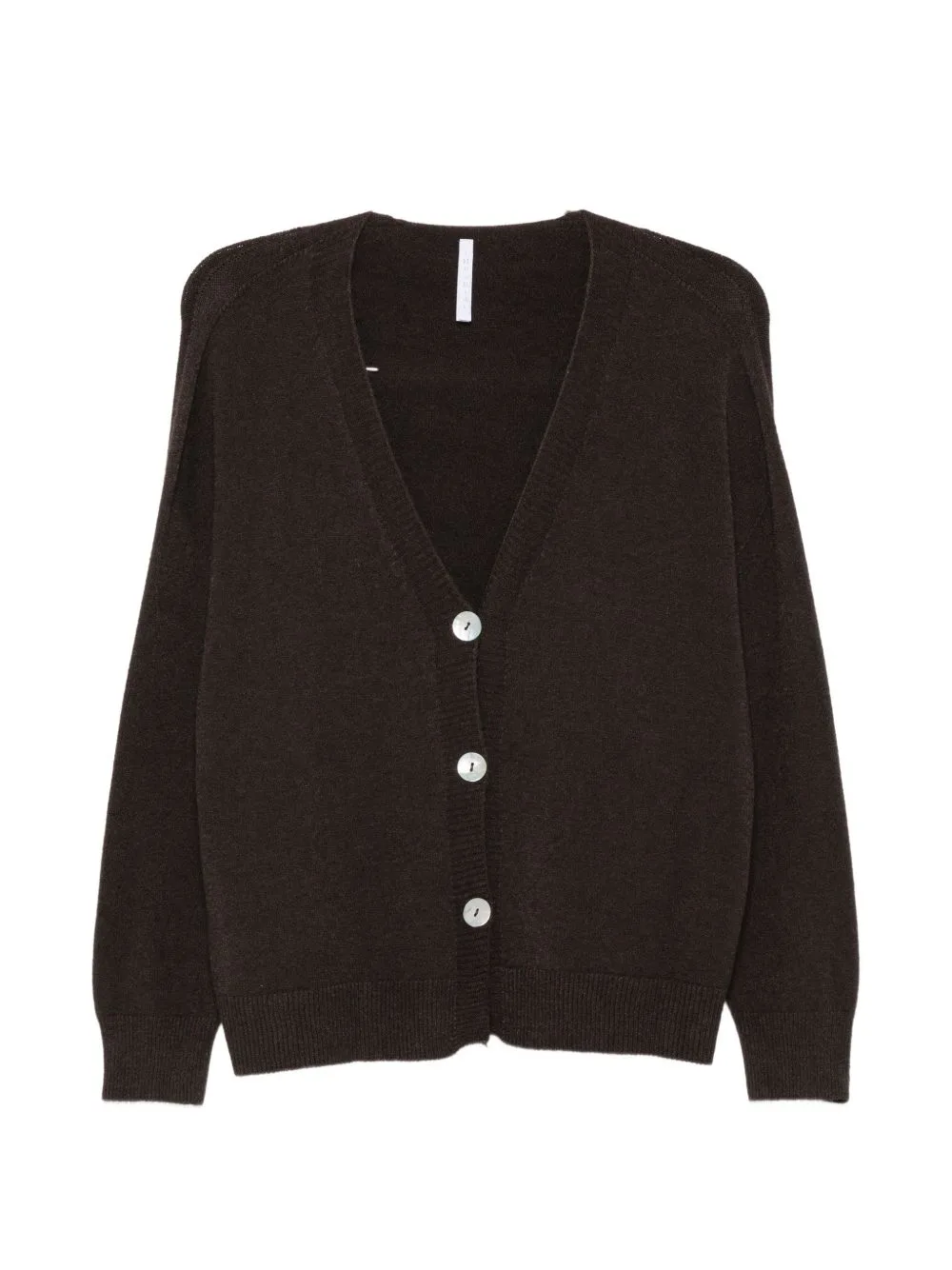 V-Neck Button-Down Cardigan by IMPERIAL