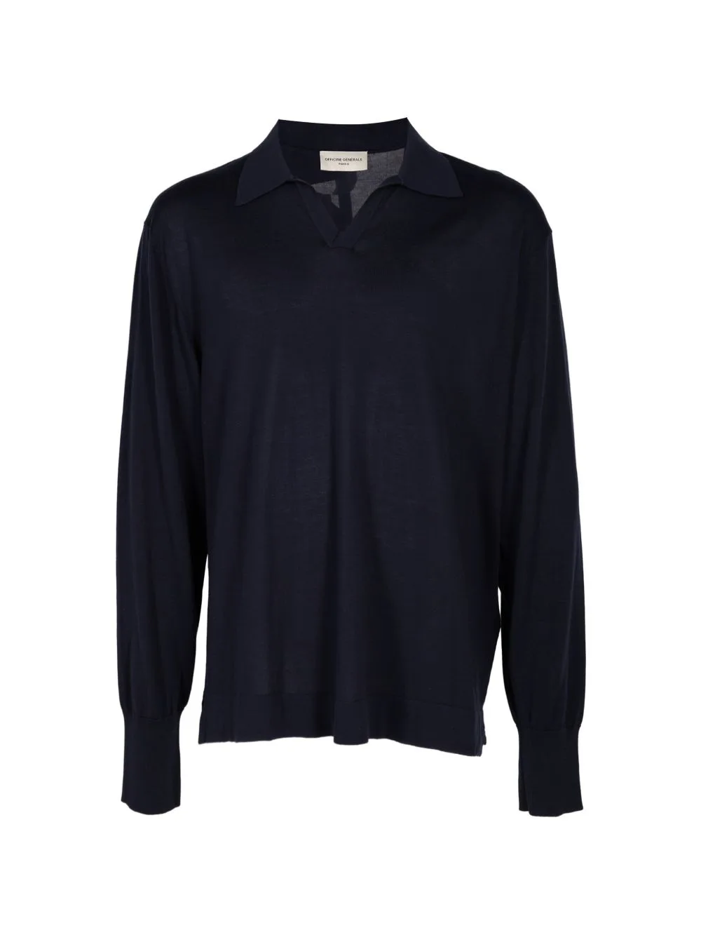 Long-Sleeve Polo Sweater by Officine Generale