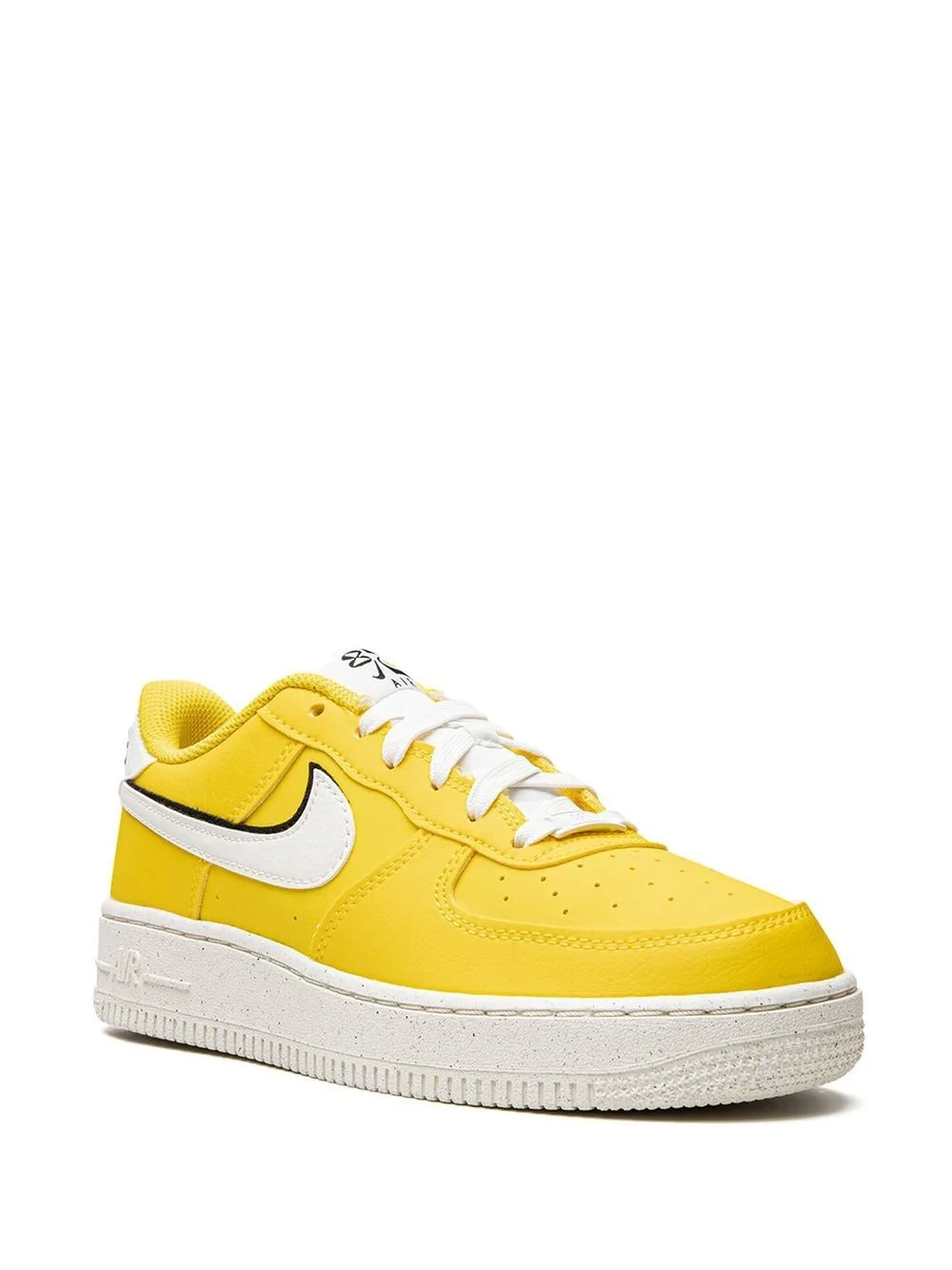 Air Force 1 Low 82 Tour Yellow Sneakers by Nike Kids