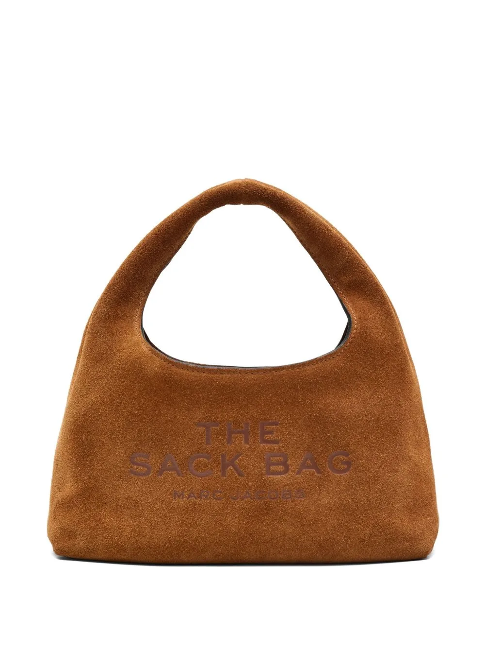 The Suede Mini Sack Bag by Marc Jacobs