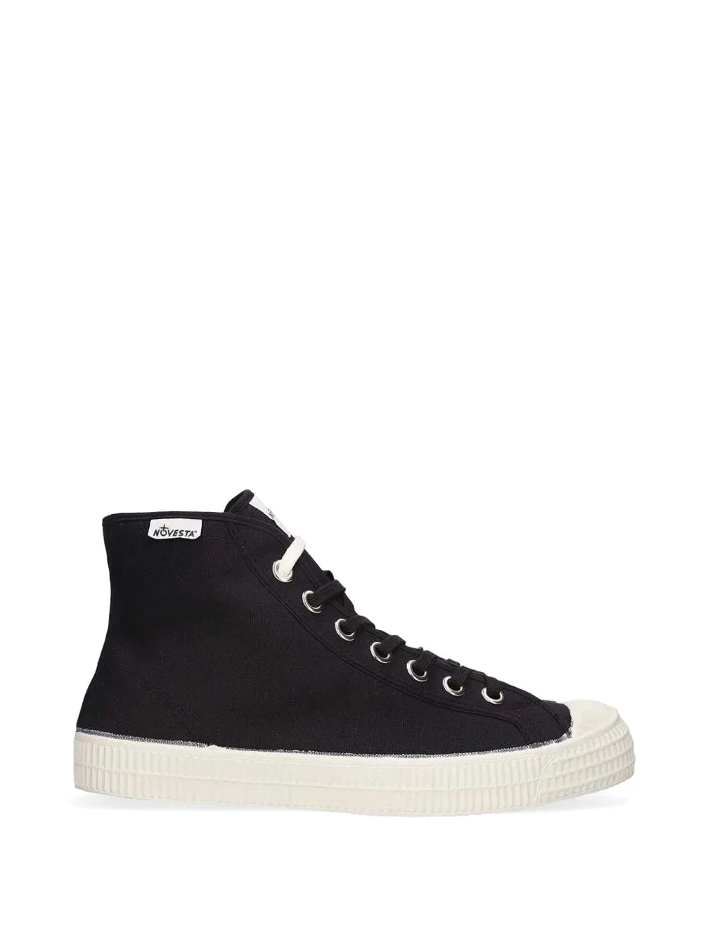 Star Dribble High-Top Canvas Sneakers by Novesta