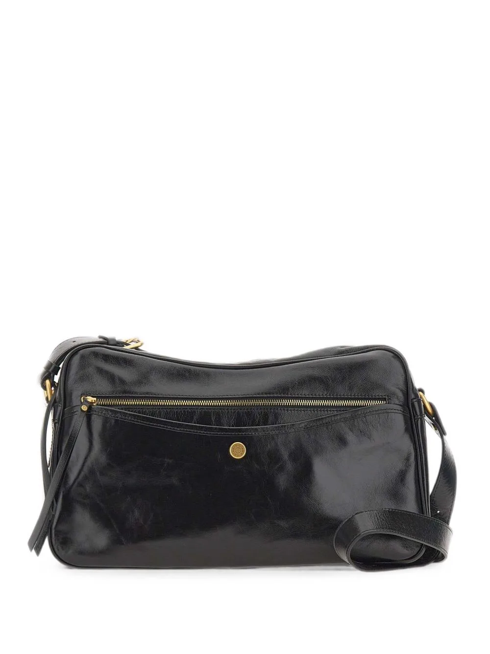 Cora Crinkled Leather Shoulder Bag by GIANNI CHIARINI
