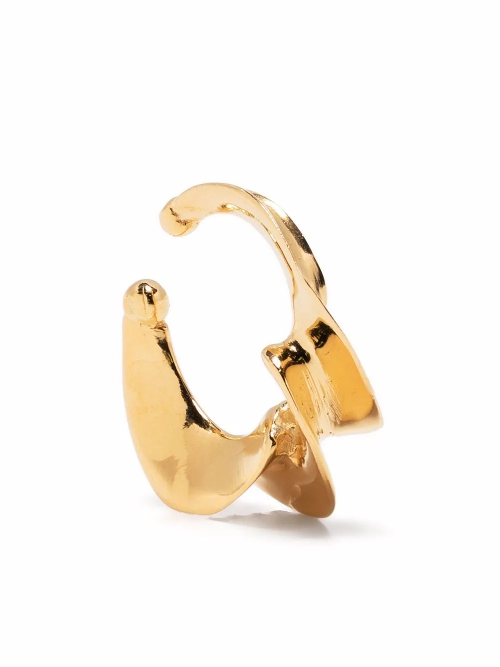 Wave Vermeil Earcuff by Annelise Michelson