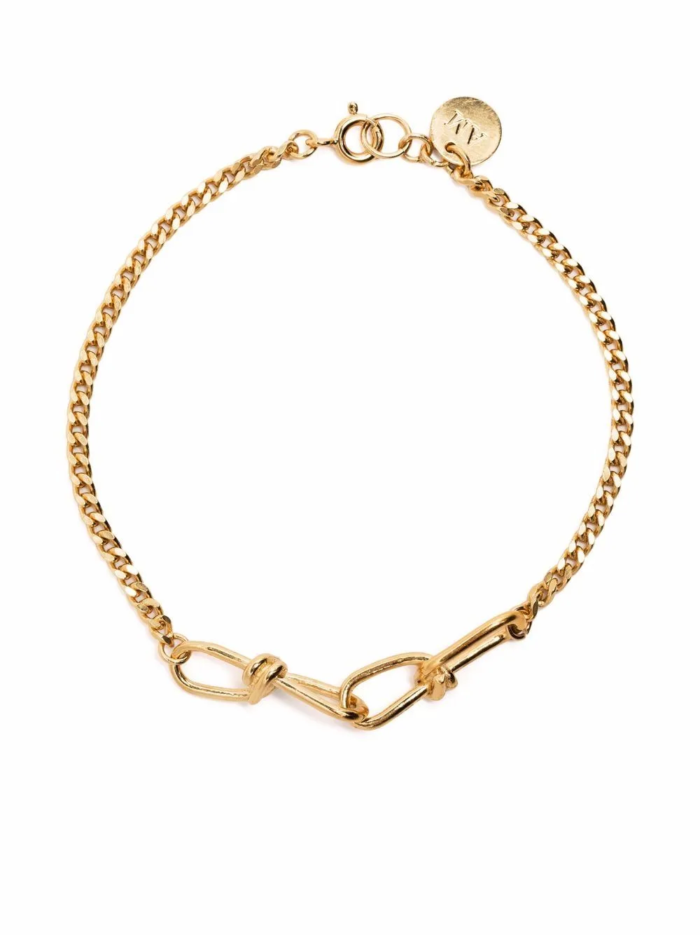 Gourmette Double Wire Bracelet by Annelise Michelson