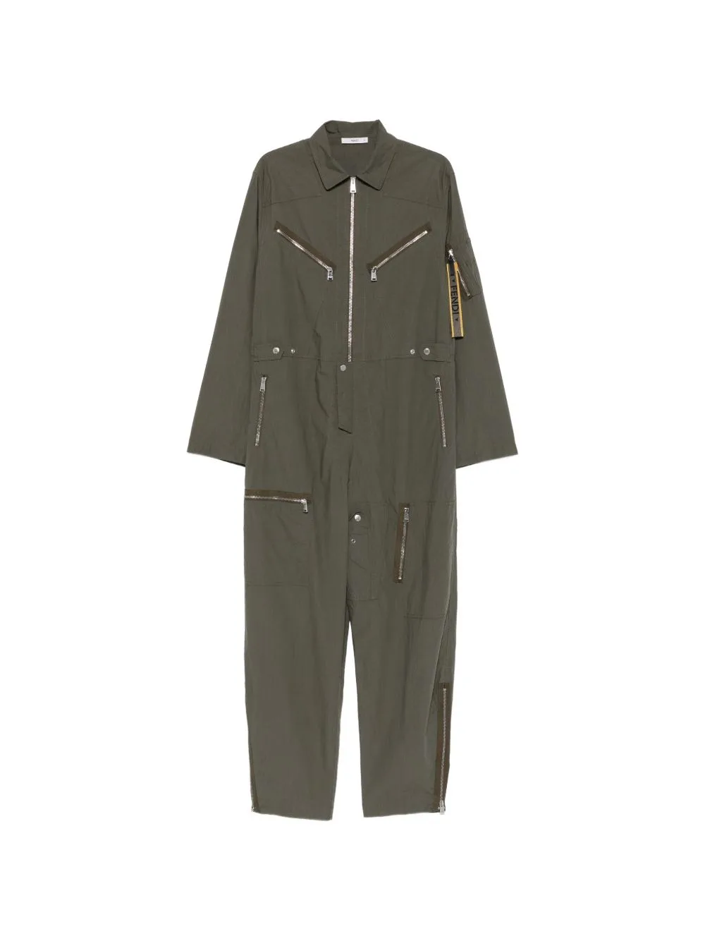 Parachute Canvas Jumpsuit by FENDI