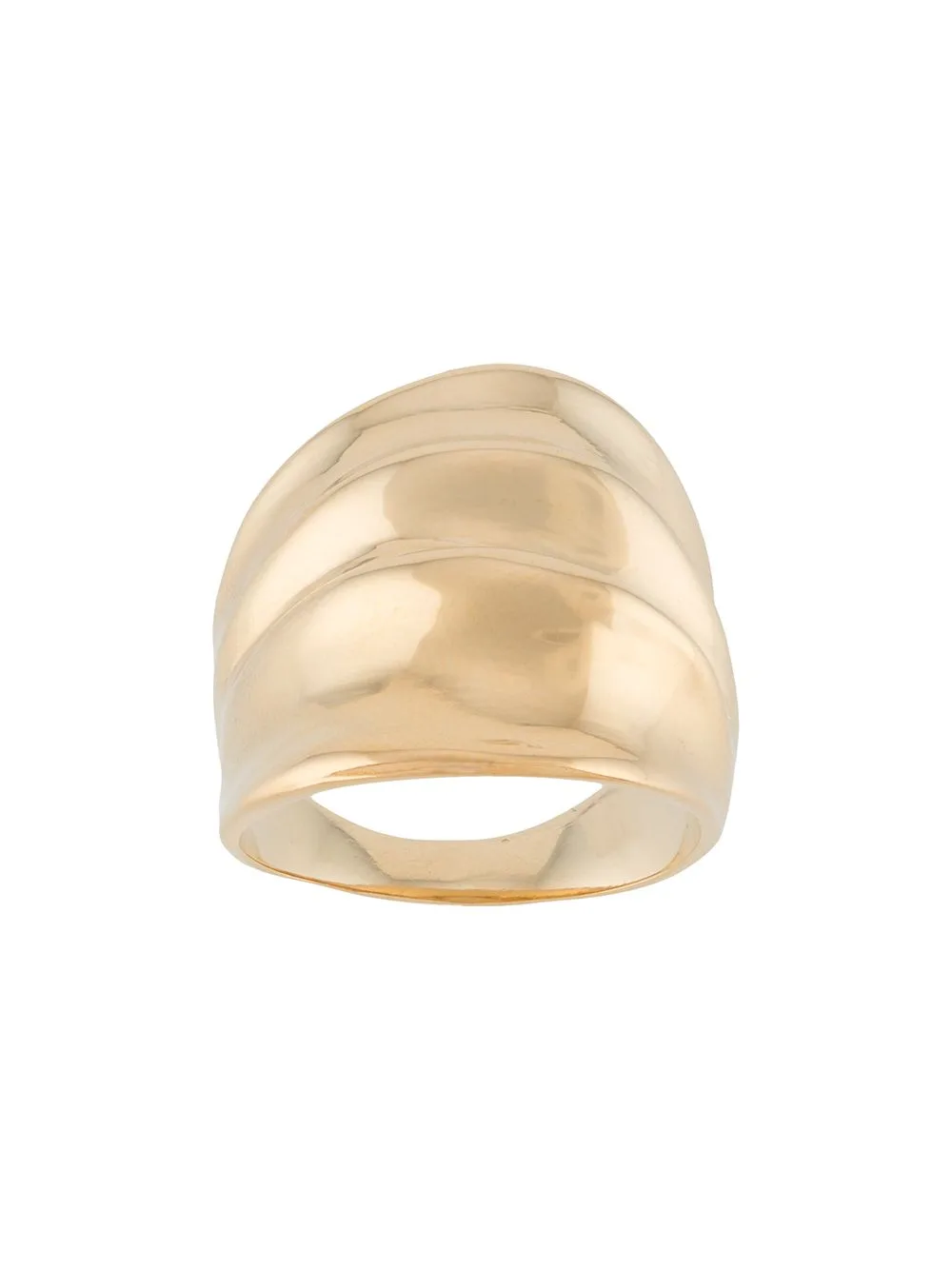 Polished Draped Ring by Annelise Michelson
