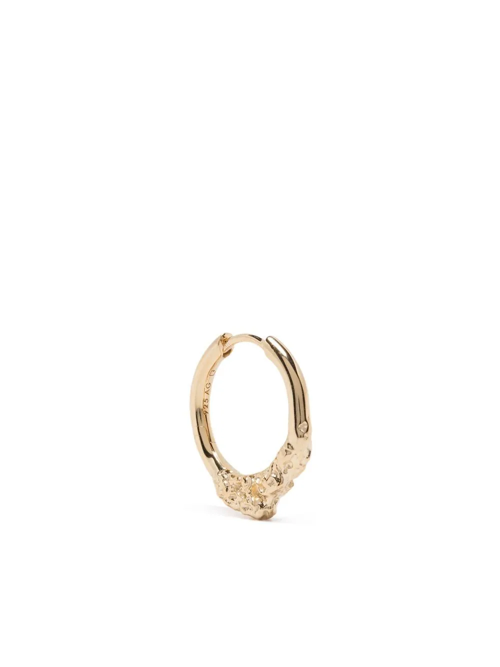 Miro 12 Textured Huggie Earring by Maria Black