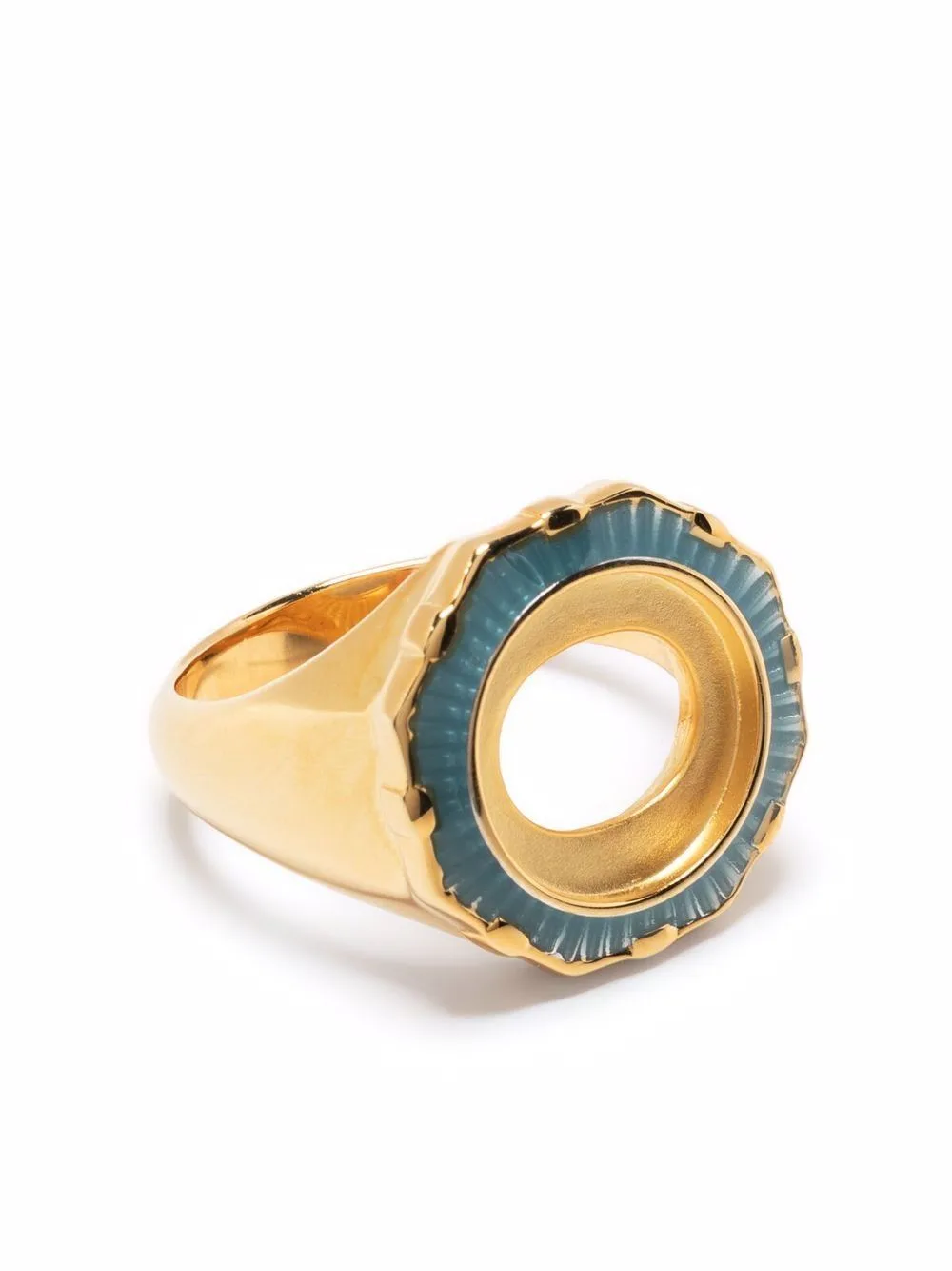 Pop Moss Ocean Ring by Maria Black