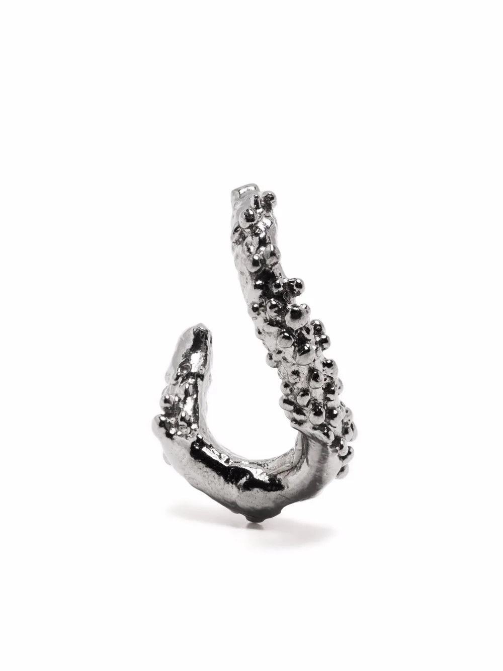The Rocky Terrain Hoop Earring by Alighieri