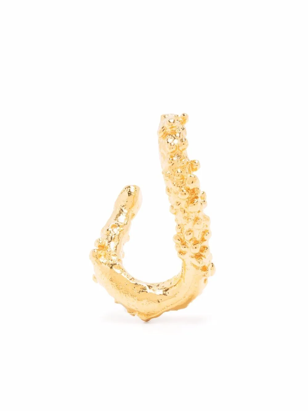 The Rocky Terrain Hoop Single Earring by Alighieri