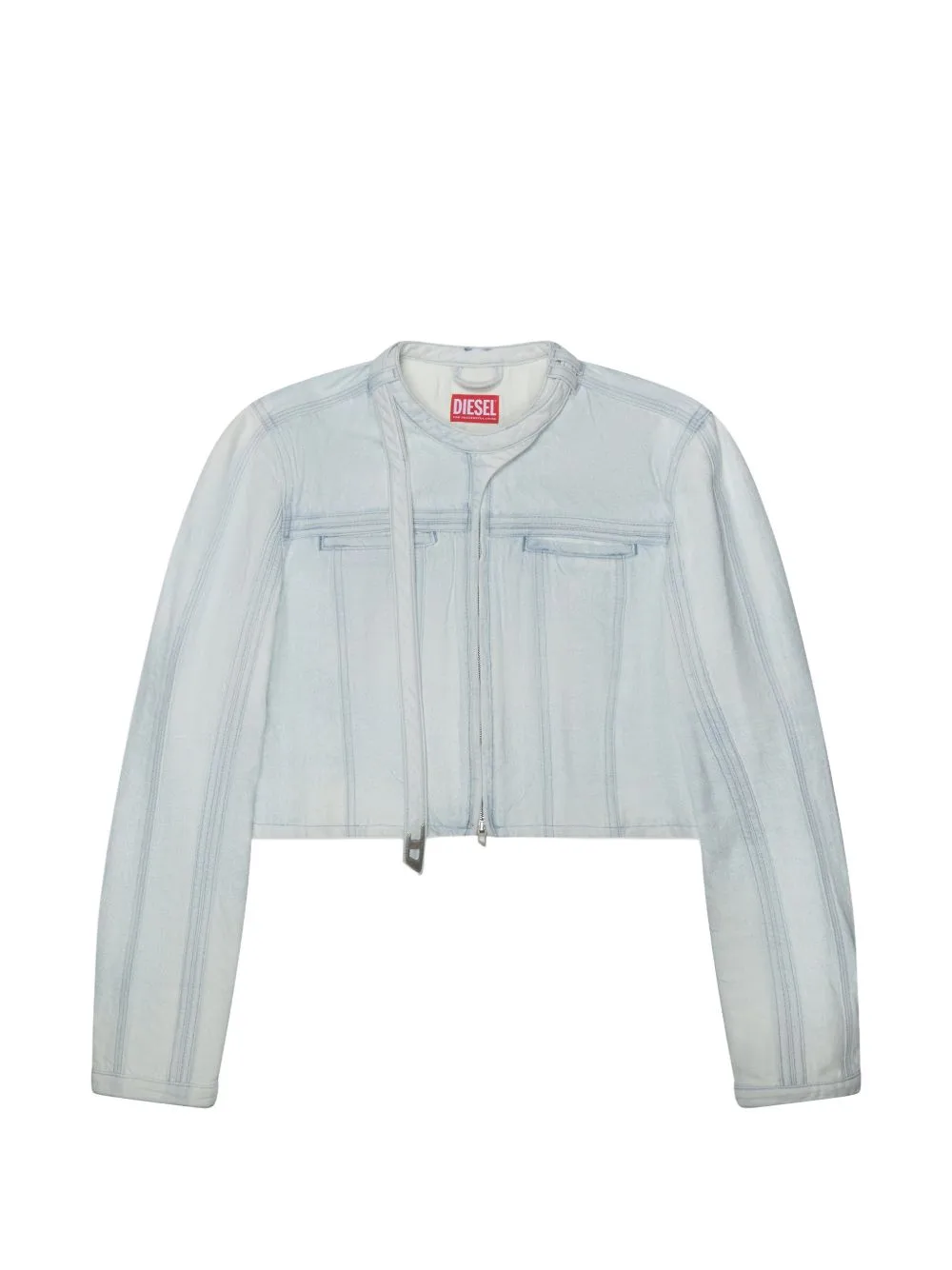 Cropped Denim Jacket by Diesel