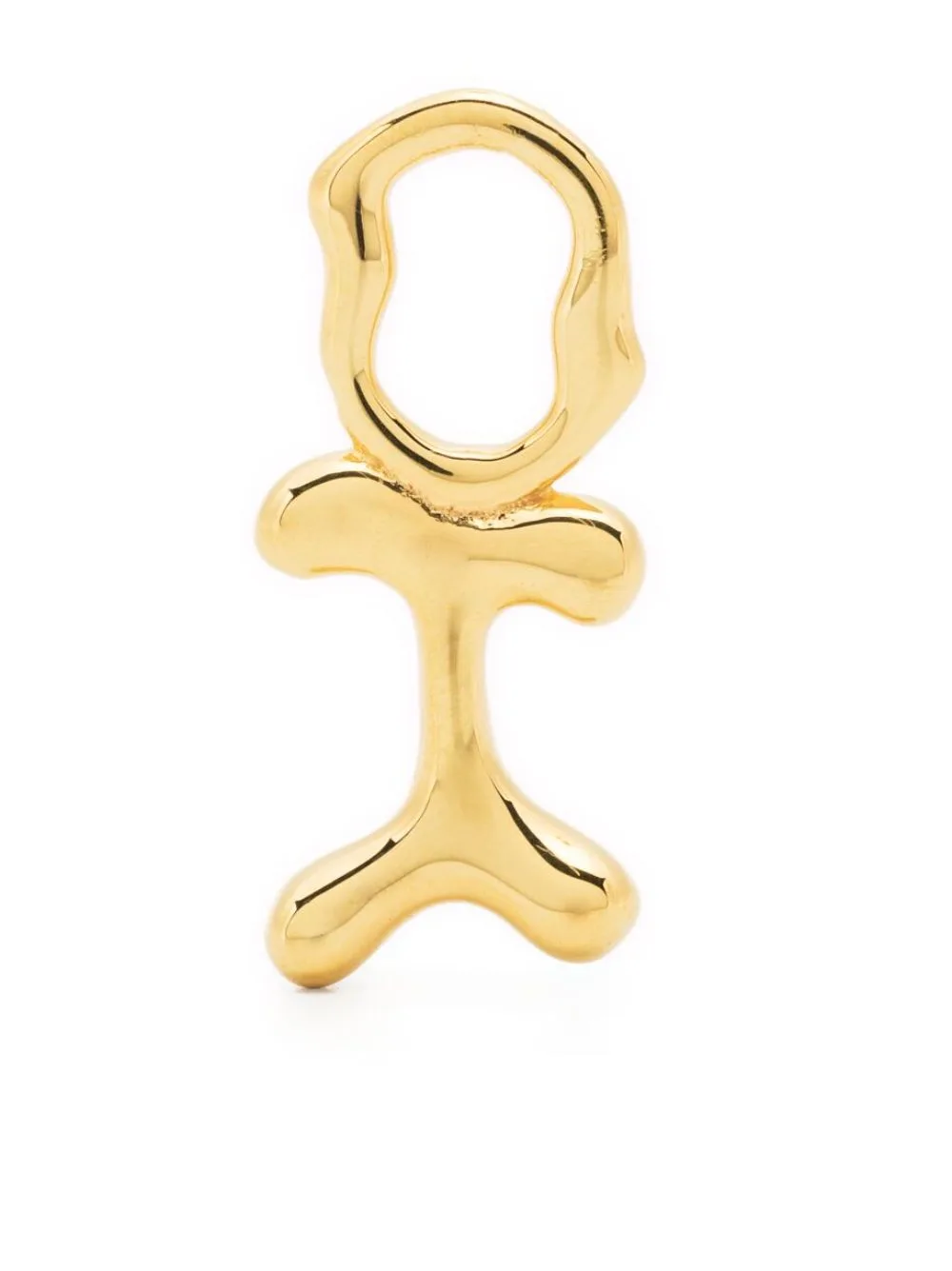 Fluent Letter Sterling-Silver Charm by Maria Black