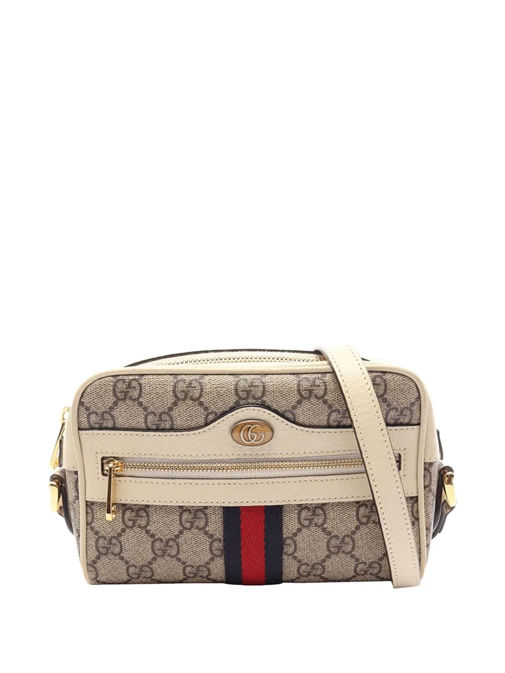 2016-2026 Mini GG Supreme Web Ophidia Crossbody Bag by Gucci Pre-Owned