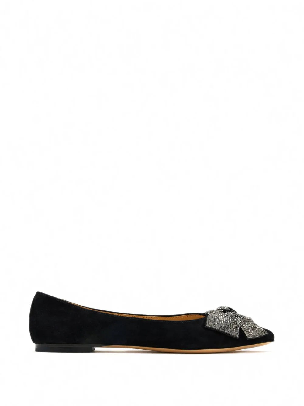Victoire Crystal-Embellished Ballet Flats by HOUSE OF BALLERINAS