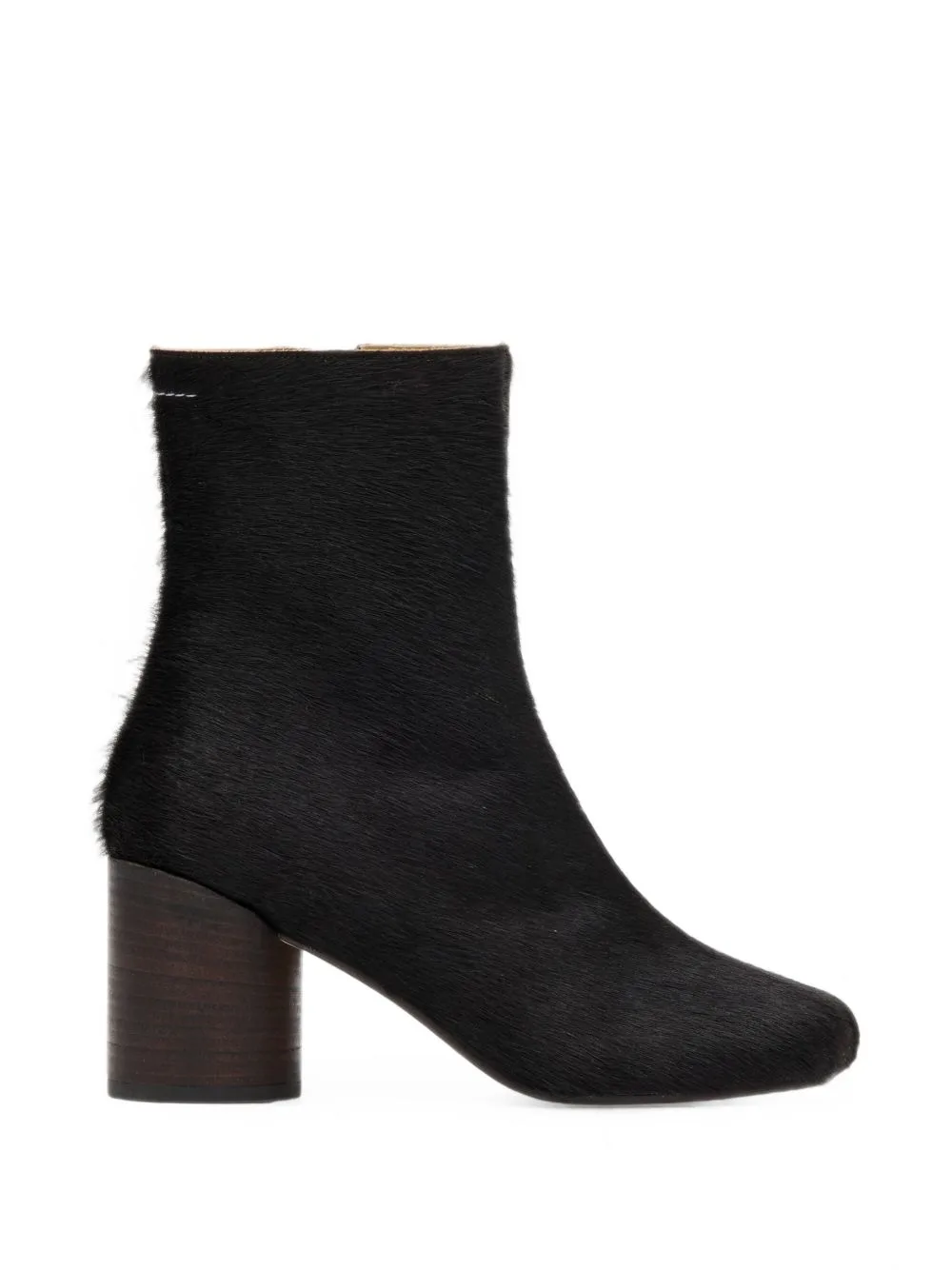 Anatomic Ankle Boots in Pony Hair by MM6 Maison Margiela