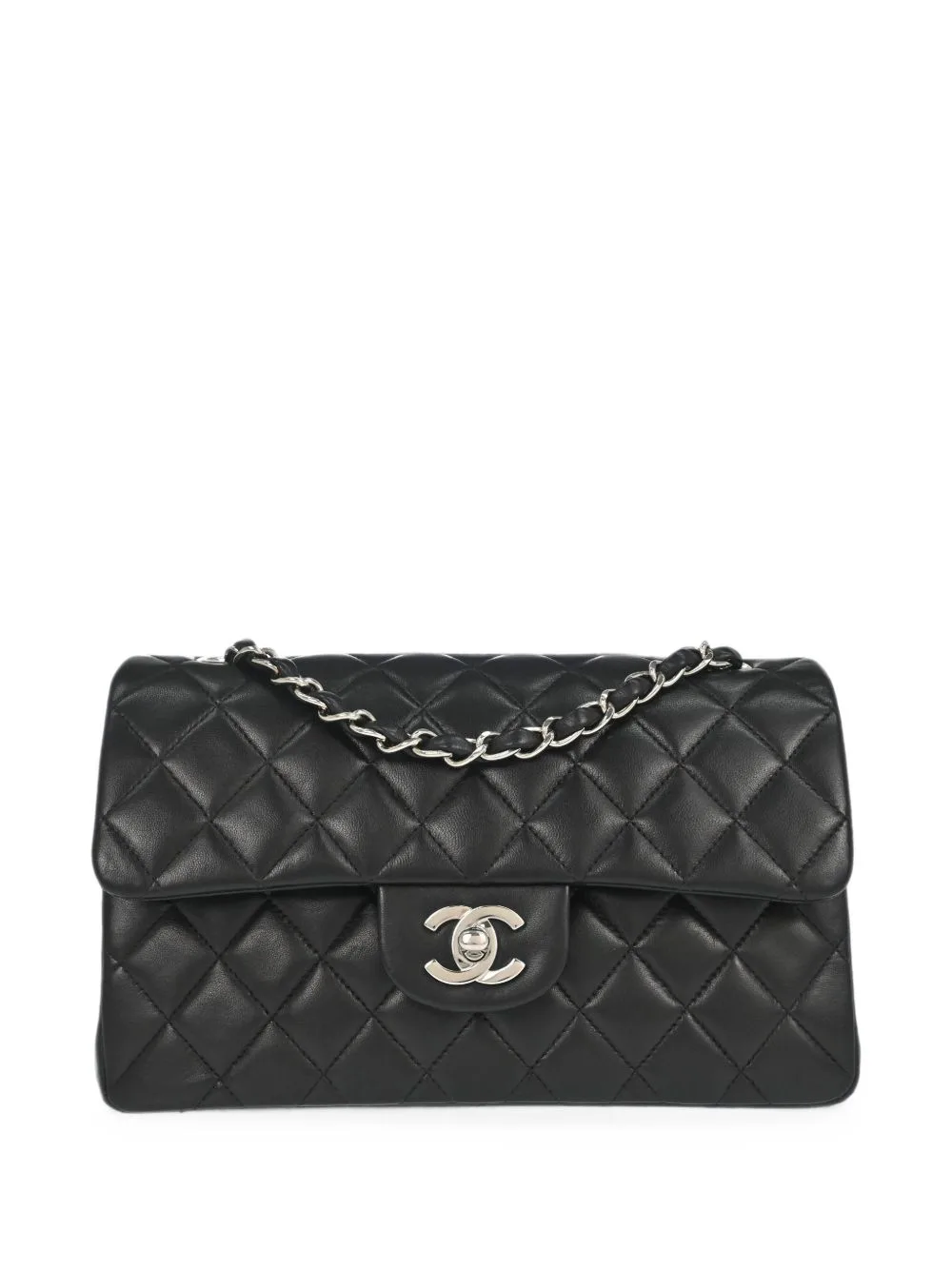 1997-1999 Small Classic Double Flap Shoulder Bag by CHANEL Pre-Owned