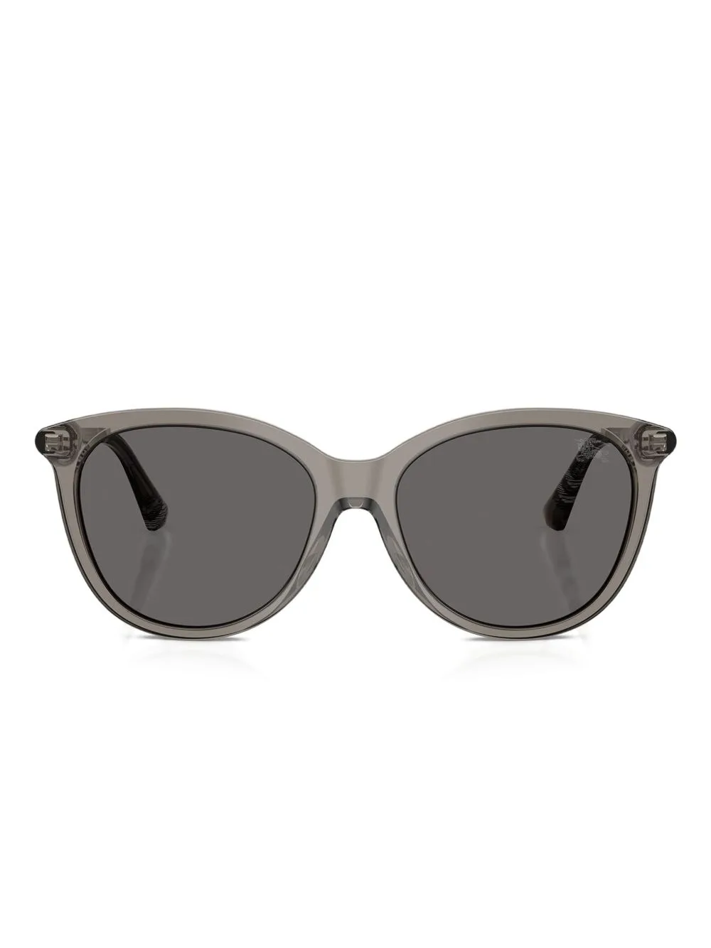 Check-Pattern Acetate Sunglasses by Burberry Eyewear