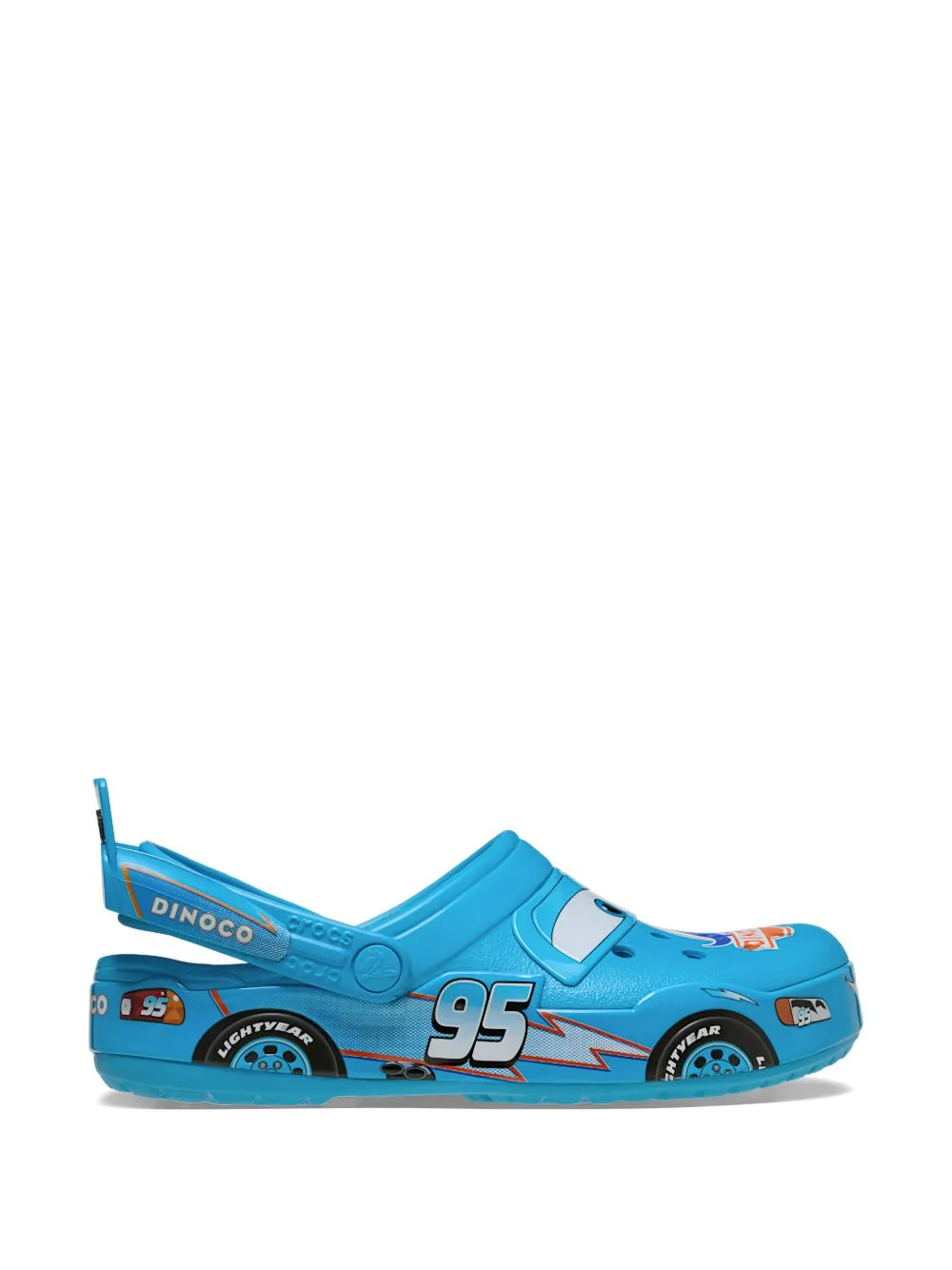 Crocs x Pixar Classic Lightning McQueen Dinoco Mules by Crocs
