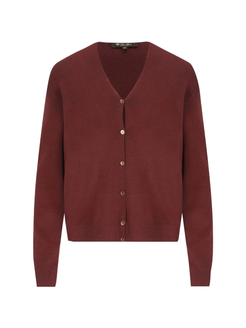 Siena V-Neck Button-Up Cardigan by Loro Piana