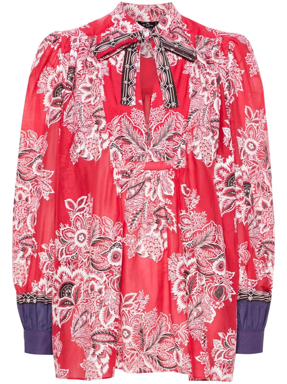 Floral-Print Blouse by ETRO