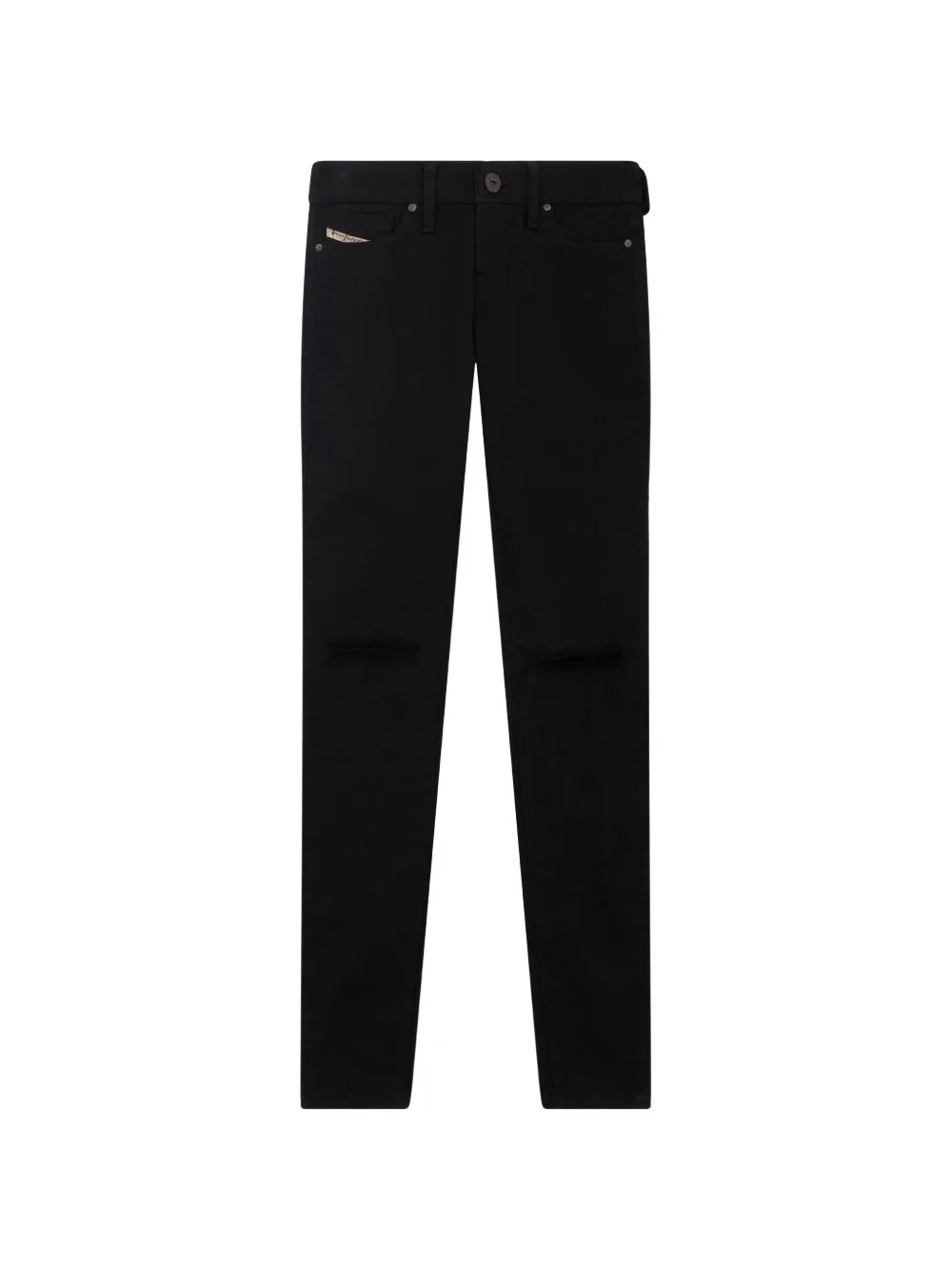 Distressed Skinny-Fit Jeans by Diesel