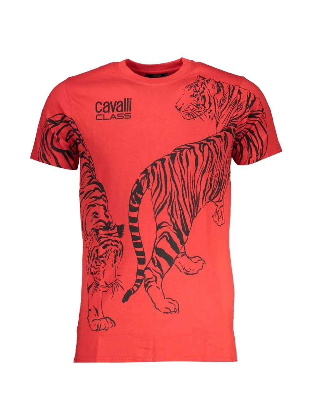 Tiger-Print T-Shirt by Cavalli Class