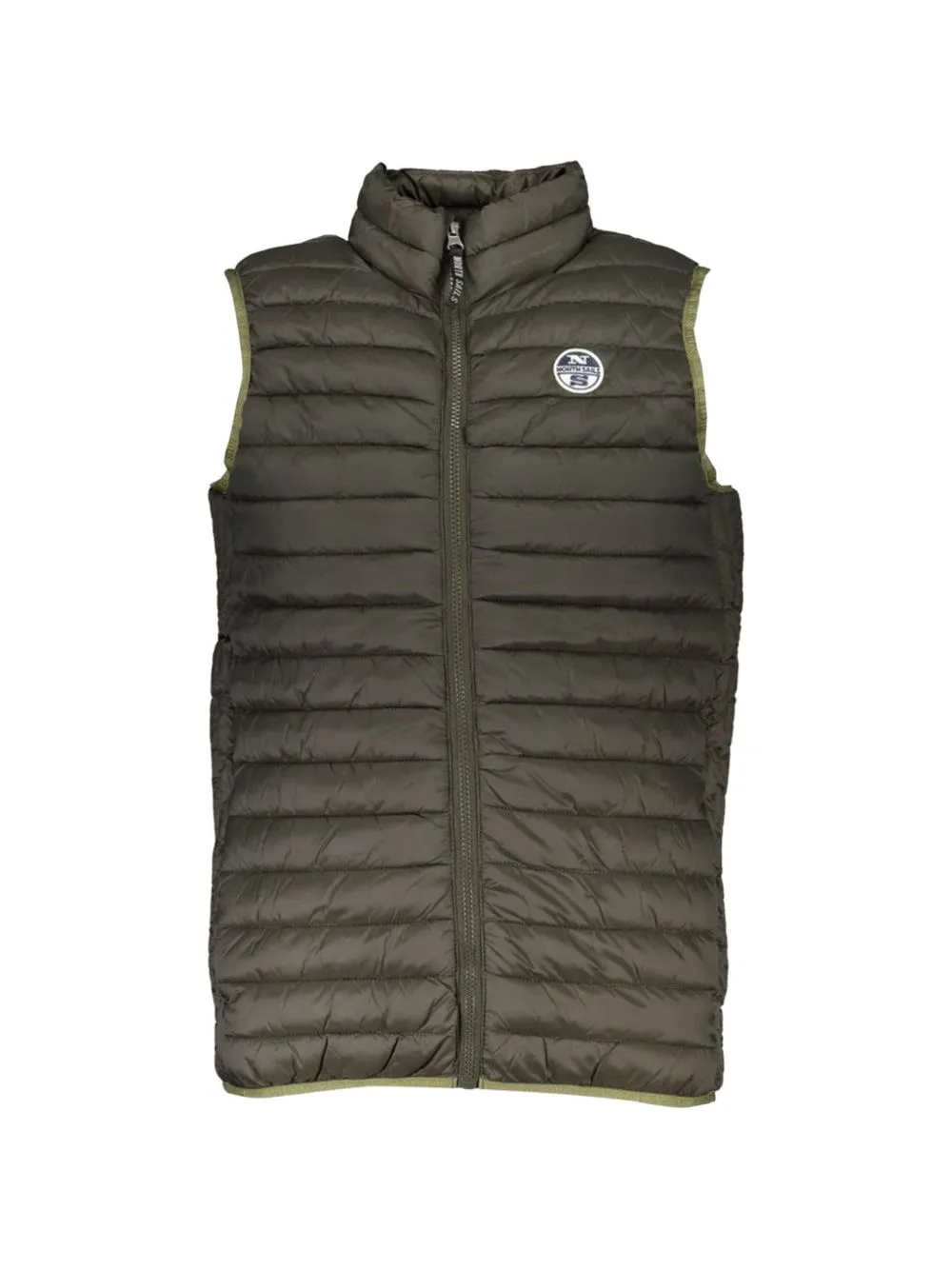 Quilted Logo-Patch Vest by North Sails