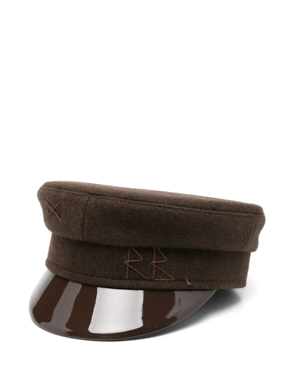 Wool-Blend Baker Boy Cap by Ruslan Baginskiy