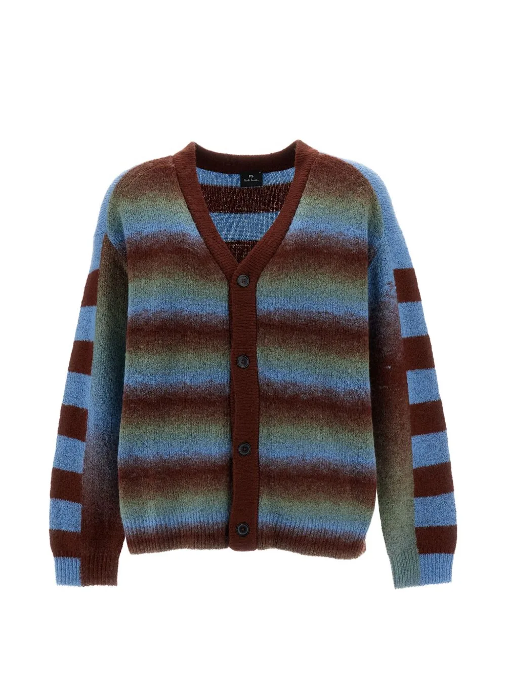 Striped-Knit Cardigan by Paul Smith