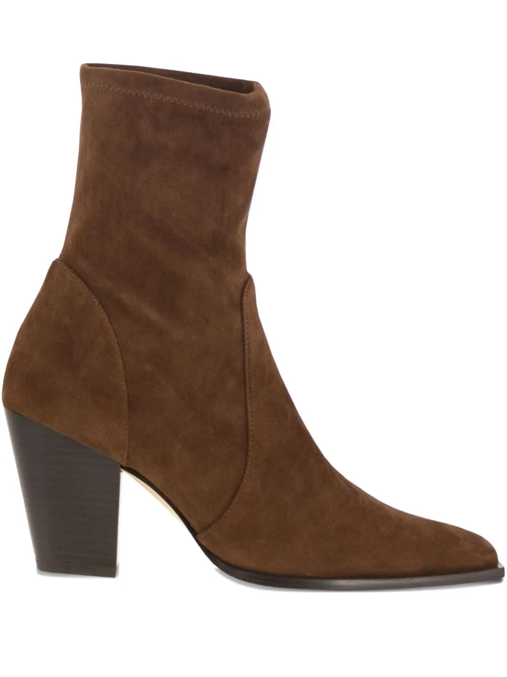 87mm Jolene Suede Boots by Stuart Weitzman