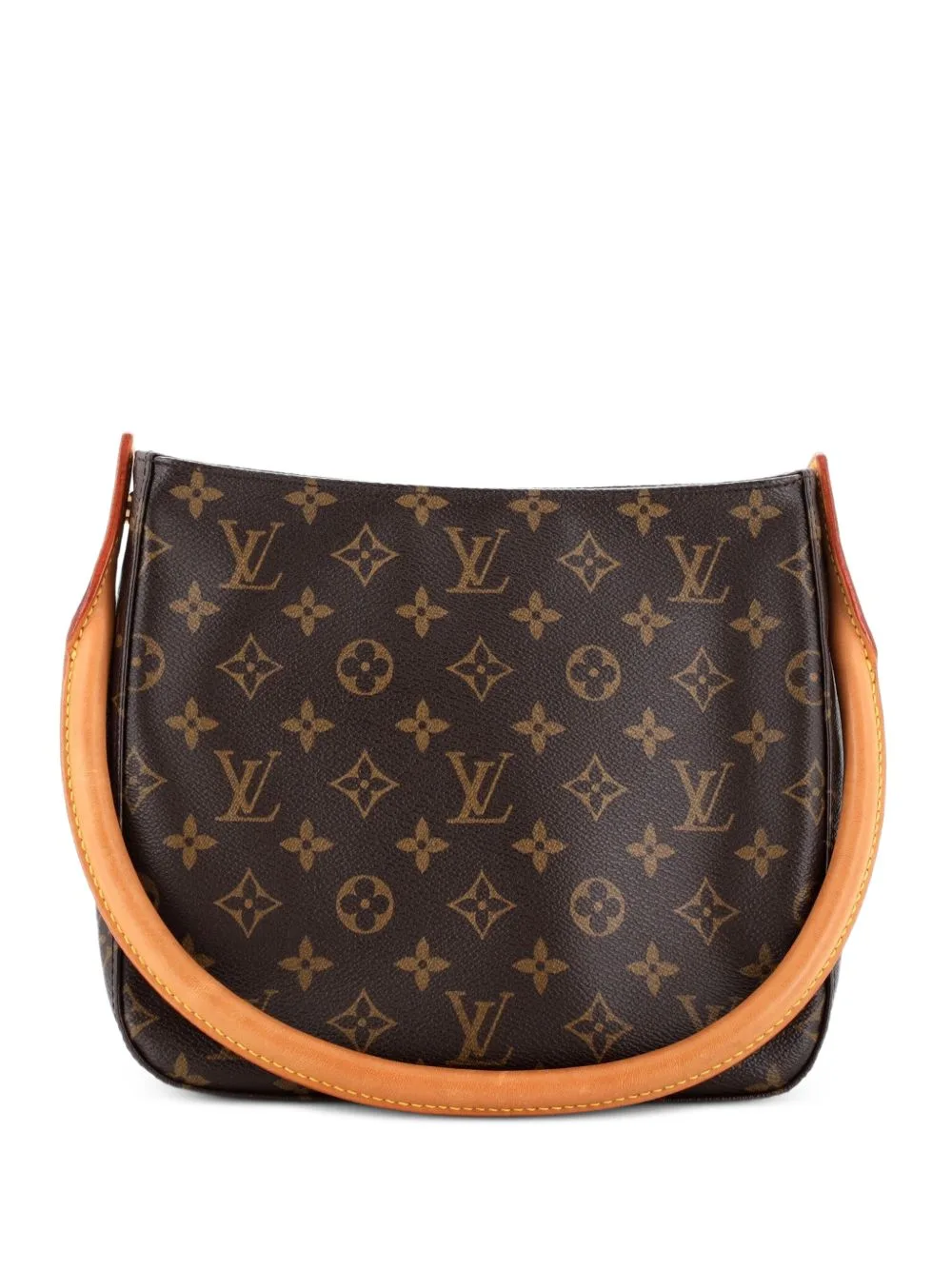 Looping Handbag Monogram Canvas mm Satchel by Louis Vuitton Pre-Owned