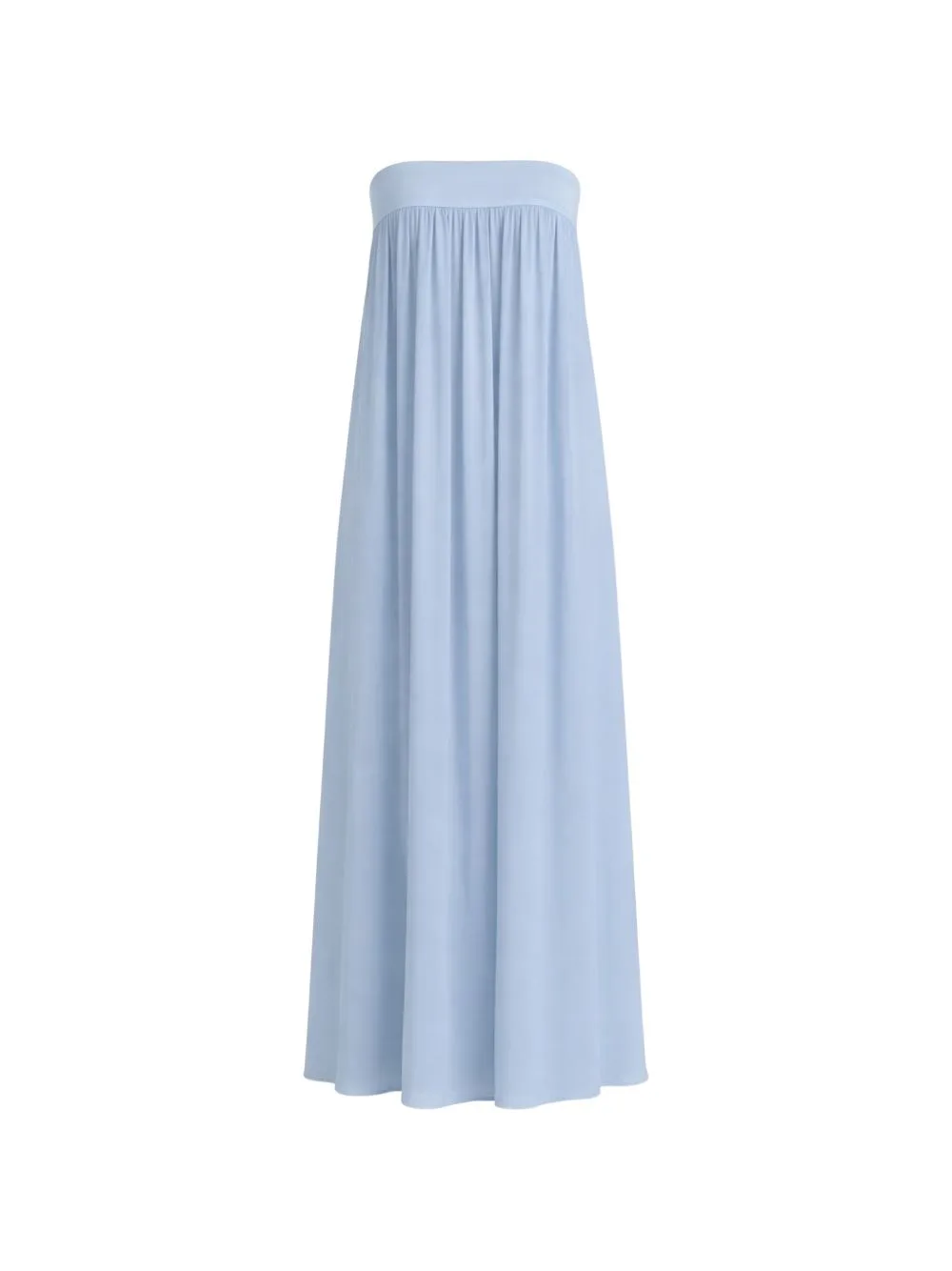 Maribelle Strapless Draped Maxi Dress by Reformation