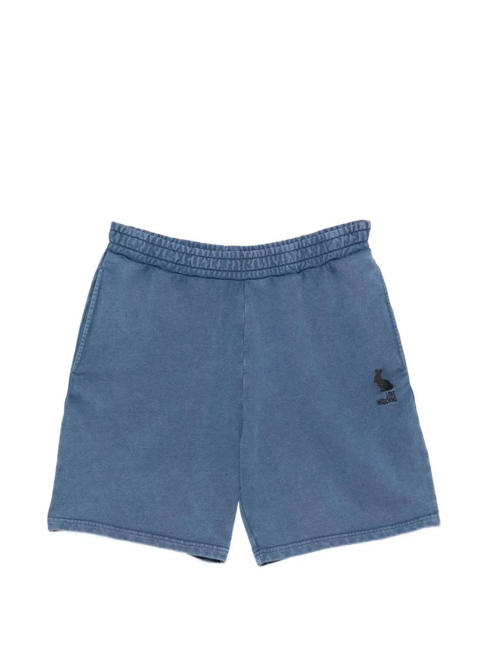 Logo-Embroidered Track Shorts by Love Moschino