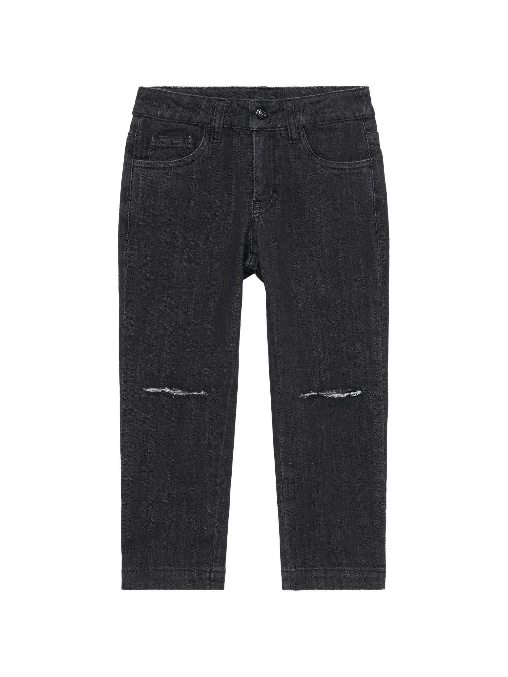 Distressed Slim-Fit Jeans by Roberto Cavalli Junior