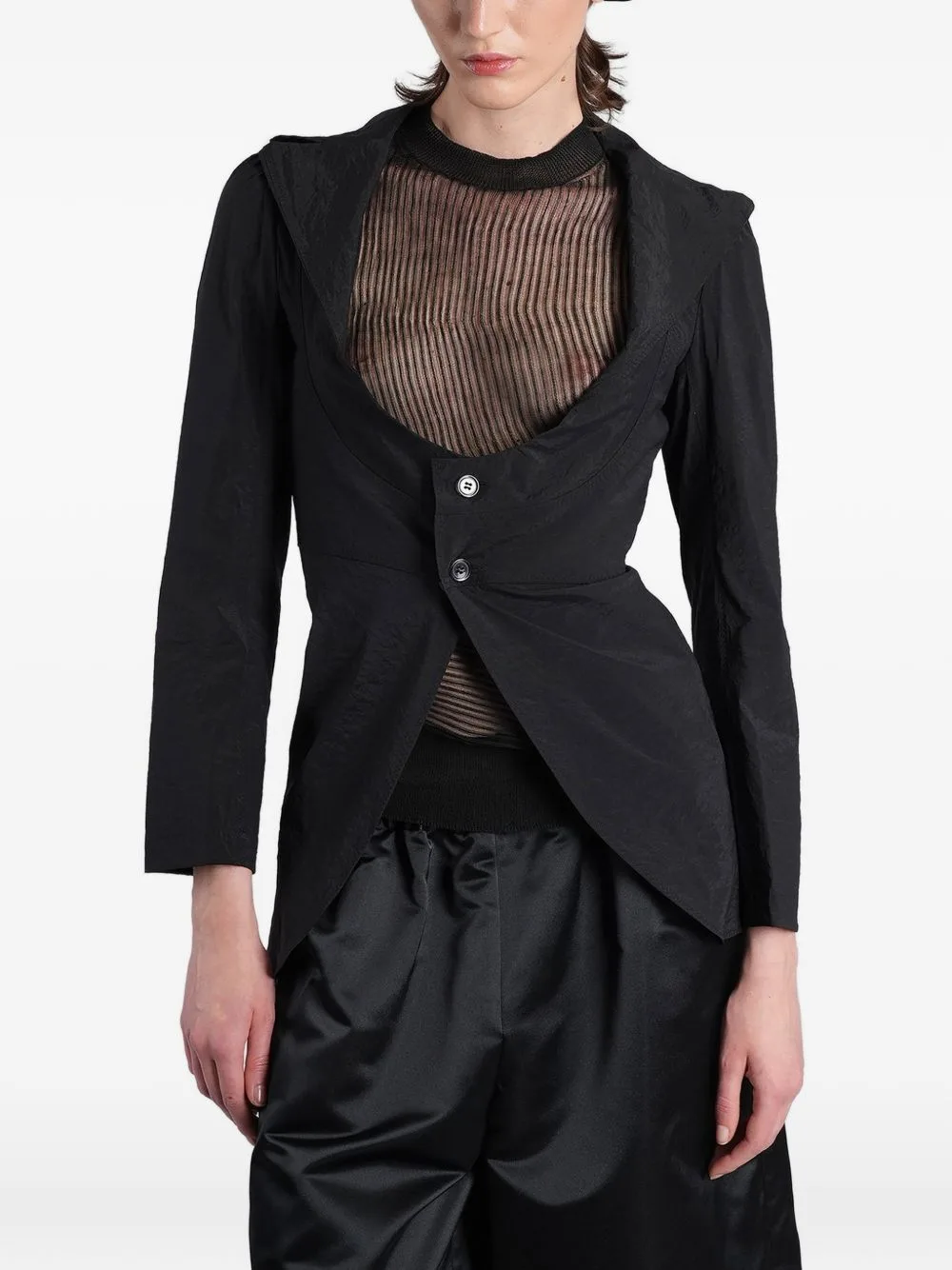 Cut-Out Tailored Jacket by Junya Watanabe