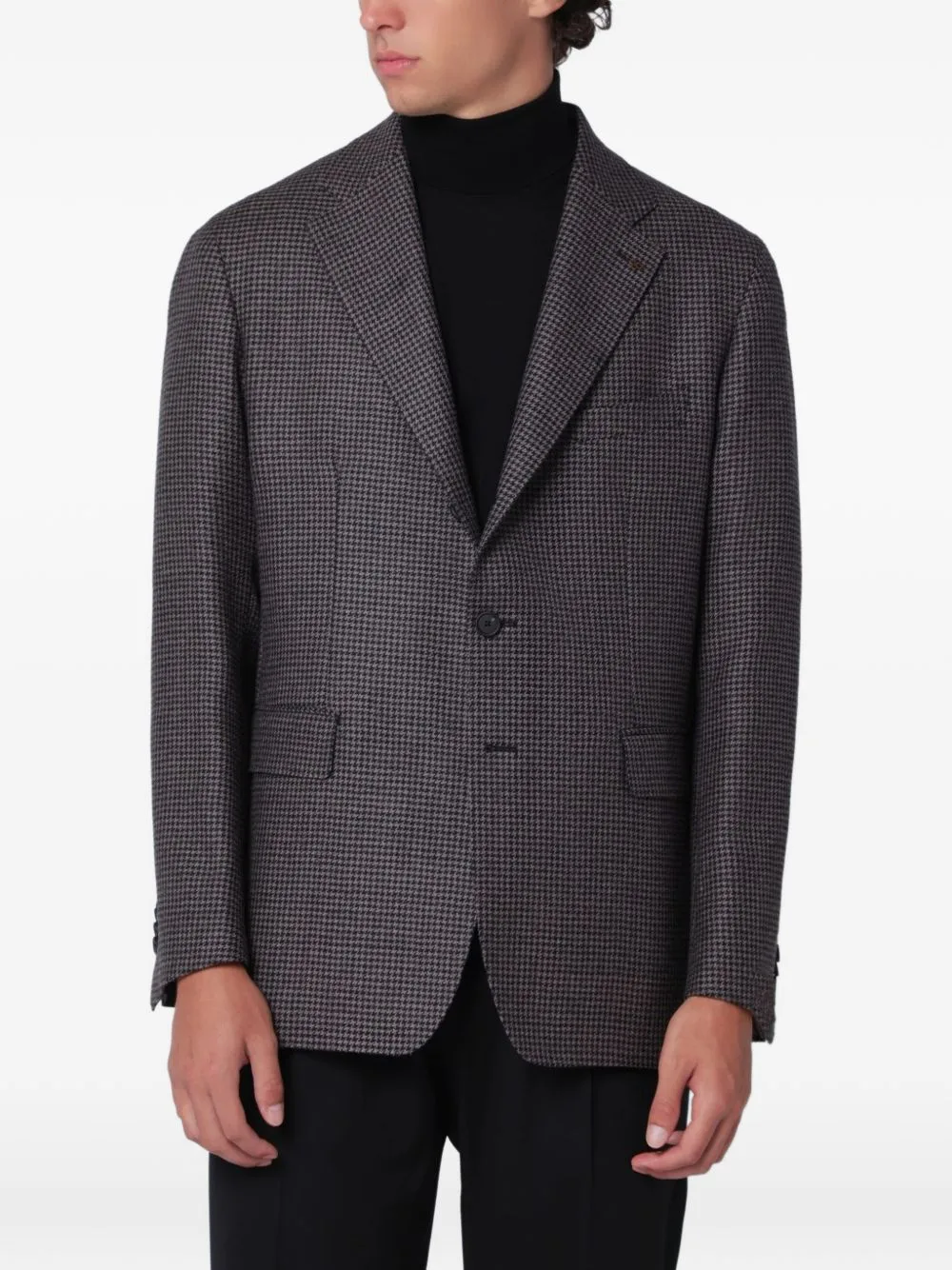 New York Houndstooth-Pattern Blazer by Tagliatore