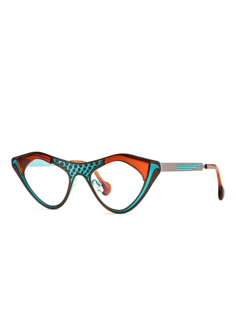 Geometric-Frame Glasses by Theo Eyewear