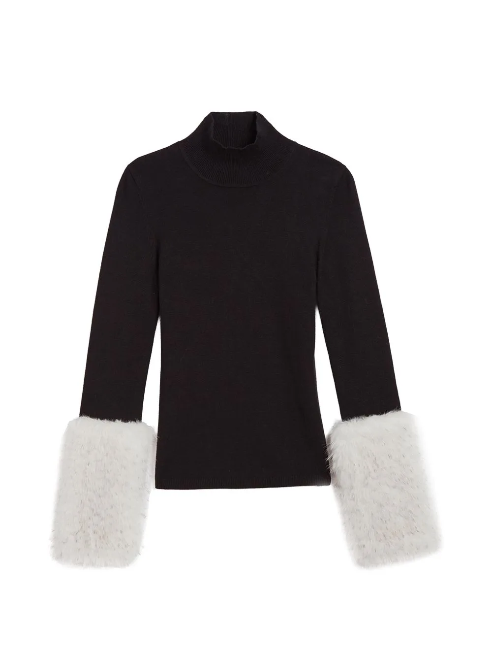 Aspen Faux-Fur Cuff Sweater by Apparis