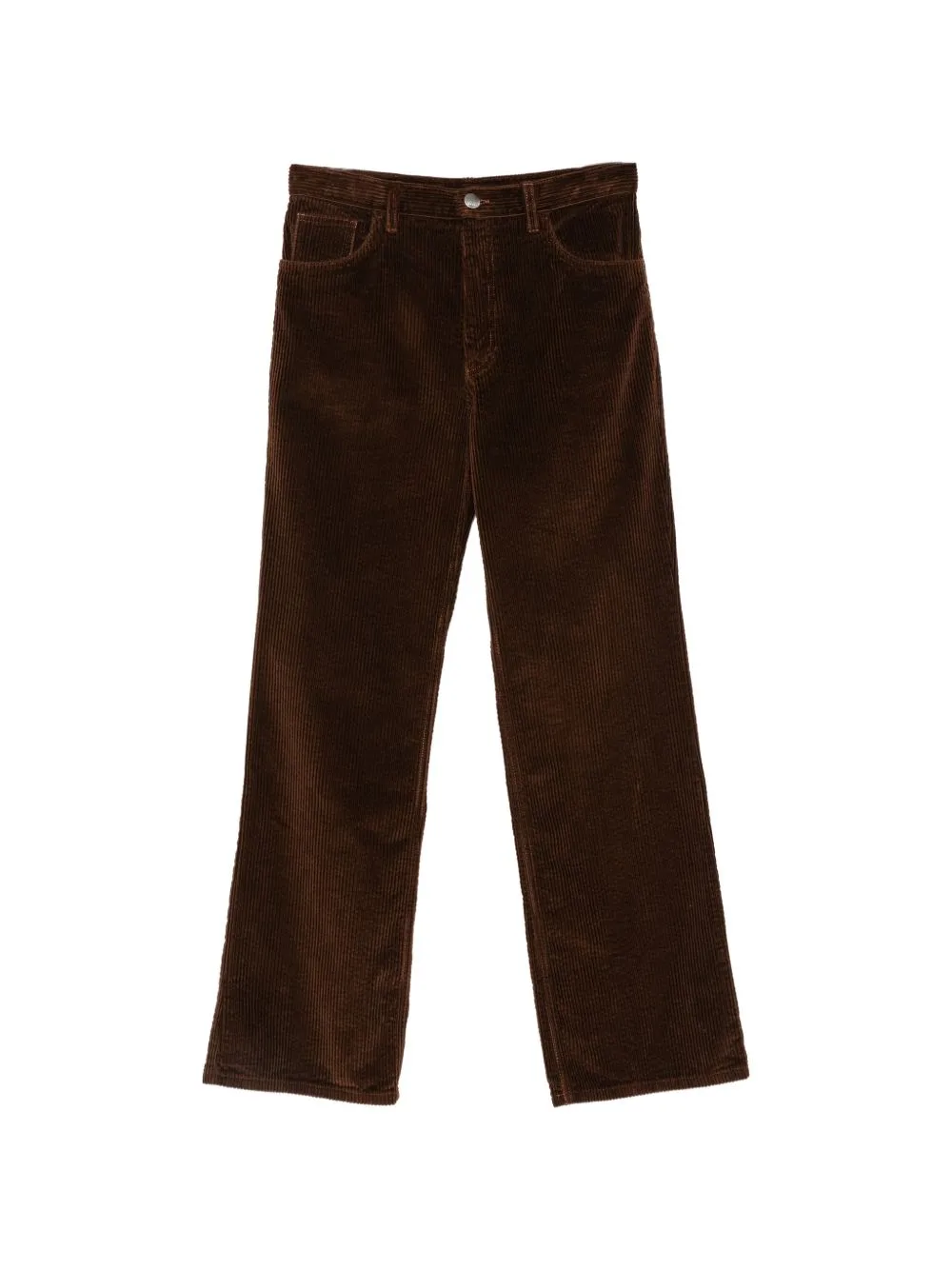 Corduroy Straight-Leg Trousers
