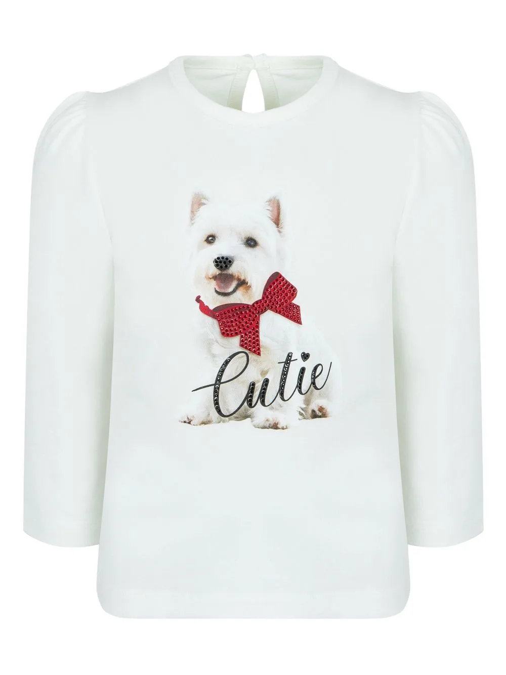 Graphic-Print Cotton T-Shirt by Lapin House