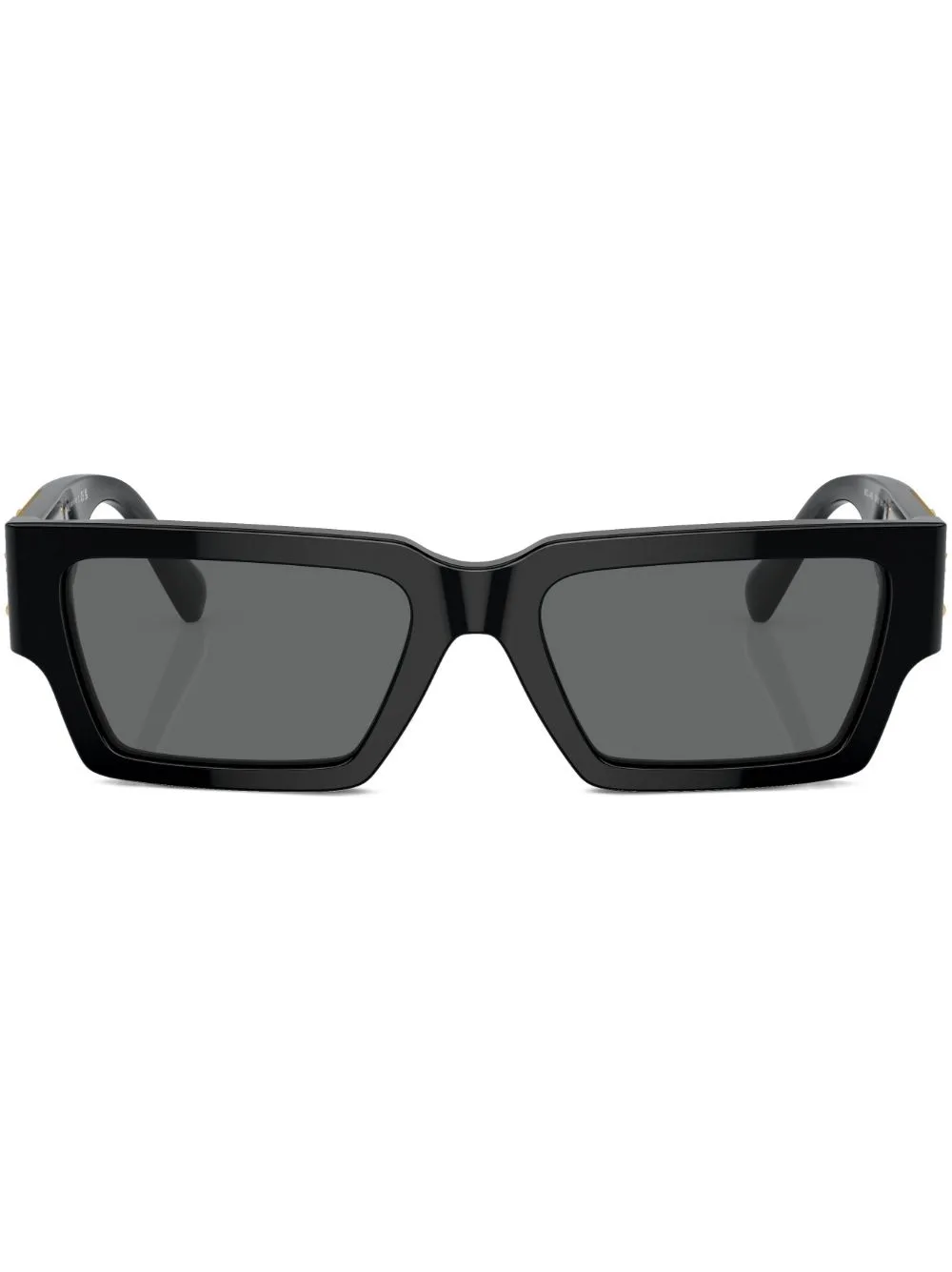 Medusa Head Rectangle-Frame Sunglasses by Versace Eyewear