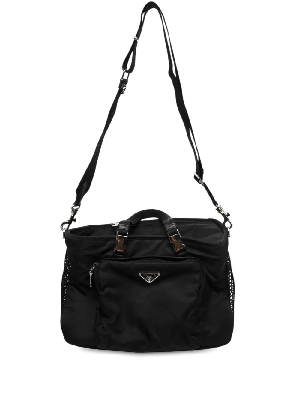 2019-2026 Re Nylon Convertible Pet Carrier Travel Bag by Prada Pre-Owned