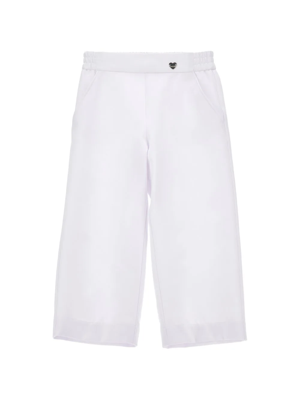 Heart-Plaque Trousers by Monnalisa