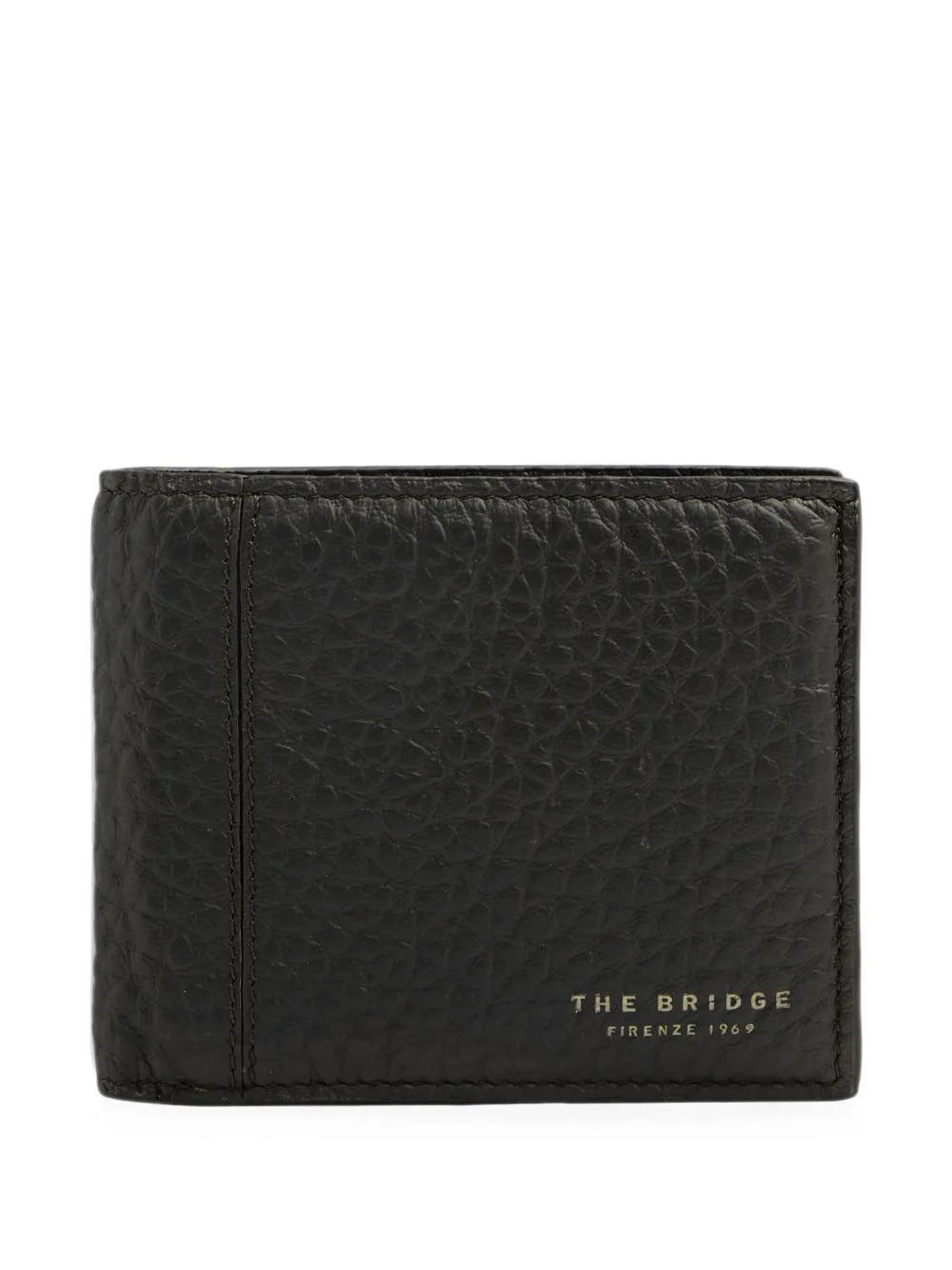 Pebbled Leather Wallet by The Bridge