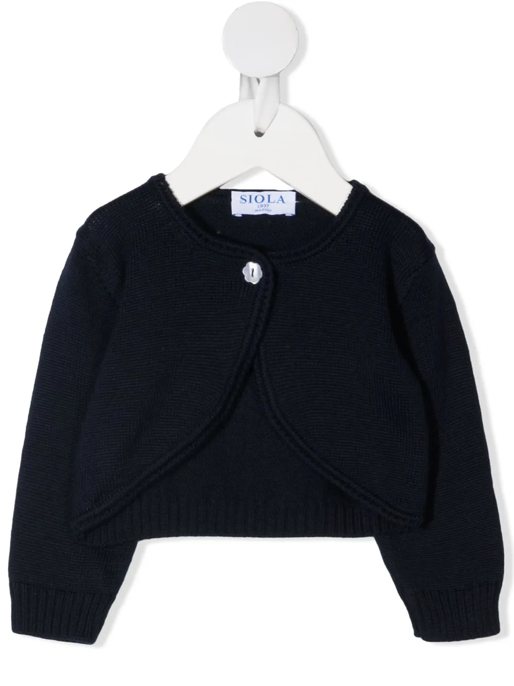 Asymmetric Hem Cardigan by Siola